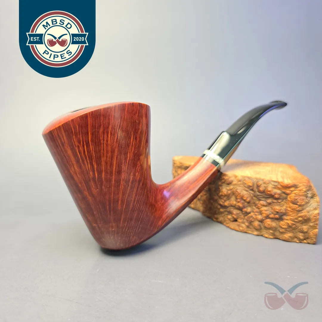 Randy Wiley 1999 Patina XL Smooth Freehand Estate Briar Pipe, American Estates