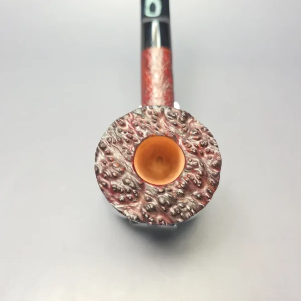Buckeye Hand Made Contrast Sandblasted Dublin Briar Pipe, New - Image 7