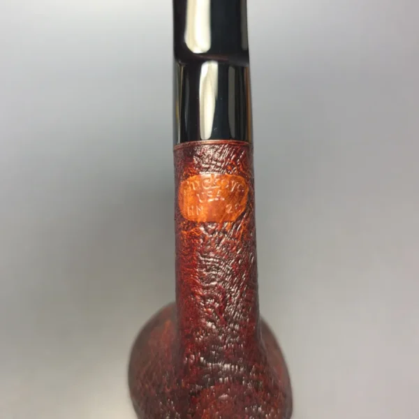 Buckeye Hand Made Contrast Sandblasted Dublin Briar Pipe, New - Image 9