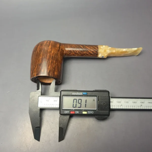Ardor Giove Smooth Billiard Estate Briar Pipe, Unsmoked - Image 13