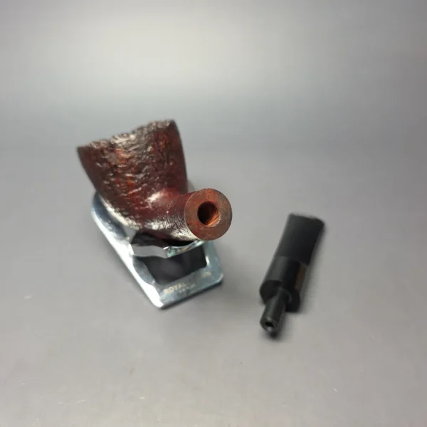 Buckeye Hand Made Contrast Sandblasted Dublin Briar Pipe, New - Image 12