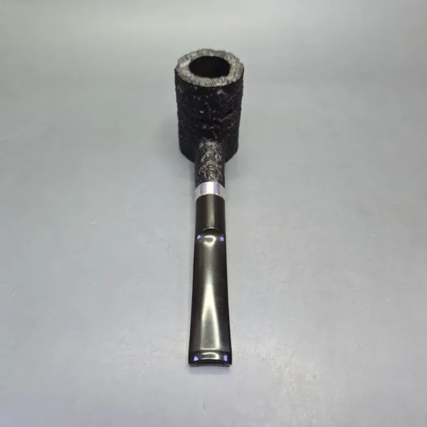 Ferndown & Michael Parks Premier 2 Star Sandblasted Poker w/ Silver Estate Briar Pipe, Unsmoked - Image 5