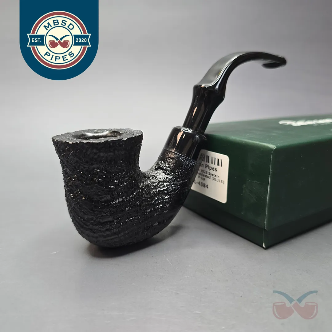 Peterson 2025 Halloween Pipe XL315 Sandblasted Calabash Briar Pipe, New