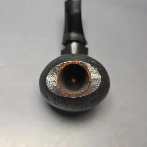 Christian Ruetz Sandblasted "Broken Gaia" Handmade Briar Pipe, New - Image 8