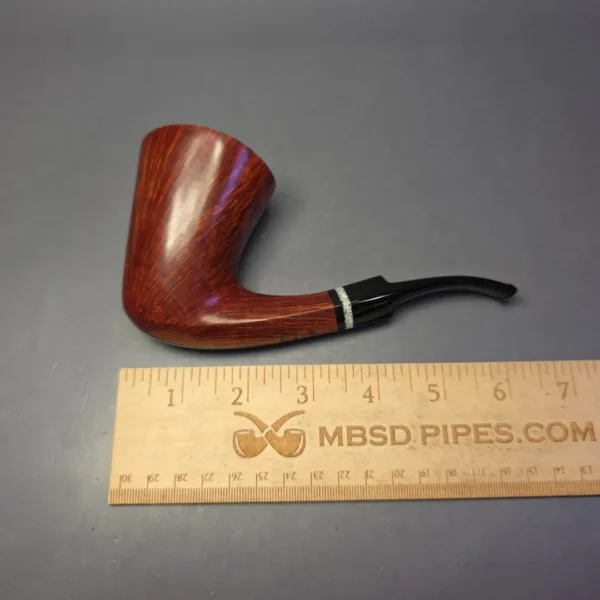 Randy Wiley 1999 Patina XL Smooth Freehand Estate Briar Pipe, American Estates - Image 9