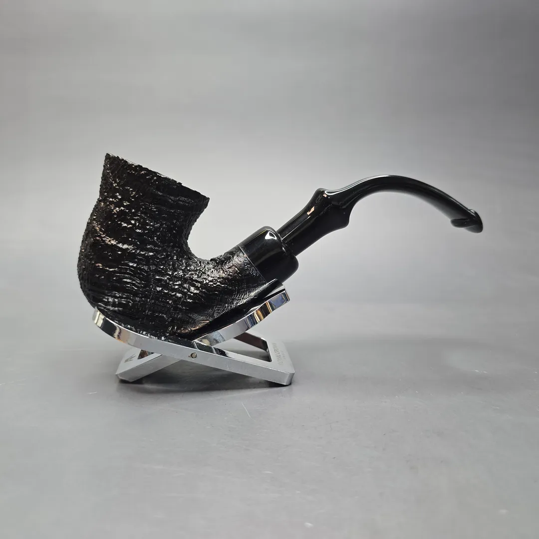 Peterson 2025 Halloween Pipe XL315 Sandblasted Calabash Briar Pipe, New - Image 2