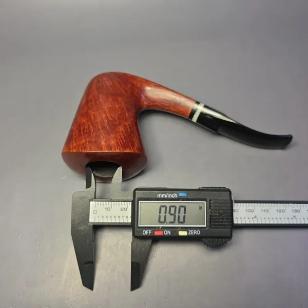 Randy Wiley 1999 Patina XL Smooth Freehand Estate Briar Pipe, American Estates - Image 10