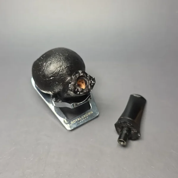 Christian Ruetz Sandblasted "Broken Gaia" Handmade Briar Pipe, New - Image 10