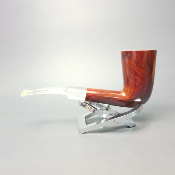 GBD Pre-1980s New Standard Conquest 9678 Smooth Dublin w/ Perspex Estate Briar Pipe, Unsmoked - Image 5