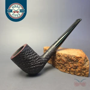 Dunhill 2019 Shell Briar Collector HT Partially Sandblasted Estate Briar Pipe, English Estates
