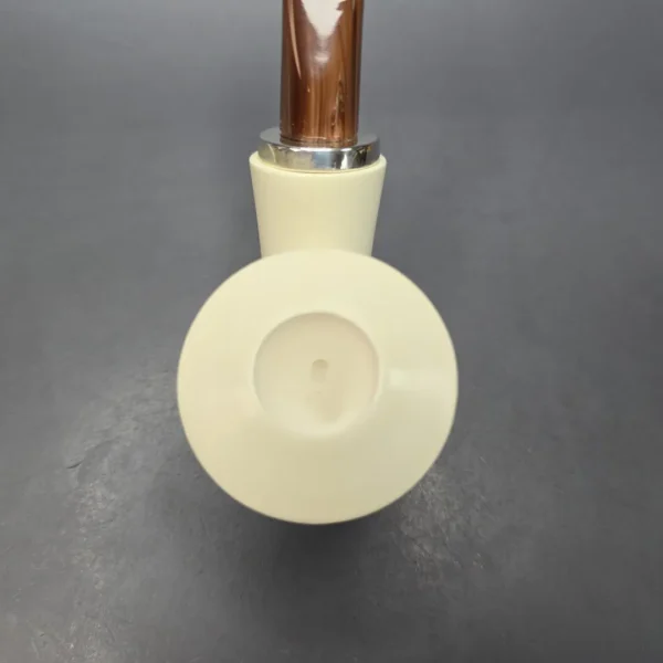 MBSD Meerschaum Silver Smooth Dublin Reverse Calabash Block Meerschaum Pipe, New - Image 8