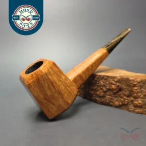 Papa Bear's Pipes by Tim Beaumont Smooth Paneled Volcano Handmade Briar Pipe, New