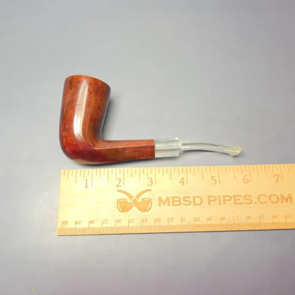 GBD Pre-1980s New Standard Conquest 9678 Smooth Dublin w/ Perspex Estate Briar Pipe, Unsmoked - Image 11