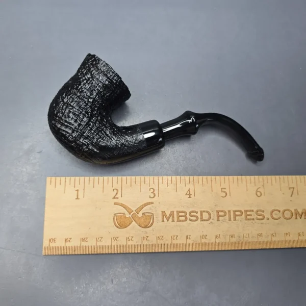 Peterson 2025 Halloween Pipe XL315 Sandblasted Calabash Briar Pipe, New - Image 11