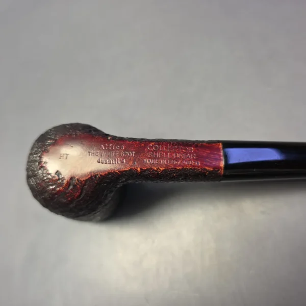 Dunhill 2019 Shell Briar Collector HT Partially Sandblasted Estate Briar Pipe, English Estates - Image 8