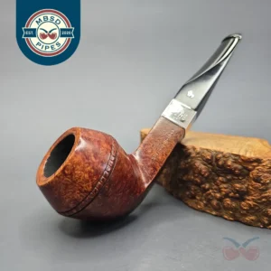 Peterson (1989) Sherlock Holmes Baker Street Smooth Bulldog with Silver (Unsmoked Estate)
