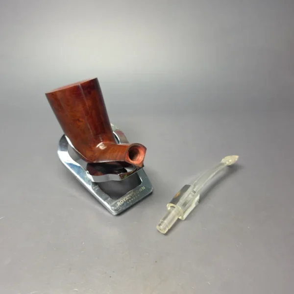 GBD Pre-1980s New Standard Conquest 9678 Smooth Dublin w/ Perspex Estate Briar Pipe, Unsmoked - Image 13