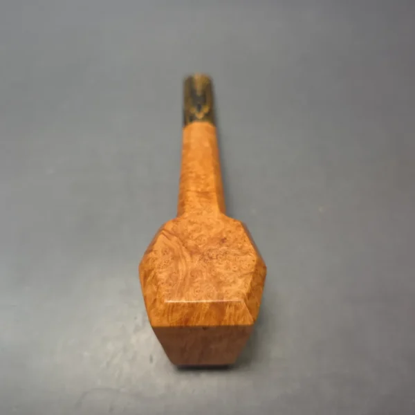 Papa Bear's Pipes by Tim Beaumont Smooth Paneled Volcano Handmade Briar Pipe, New - Image 8