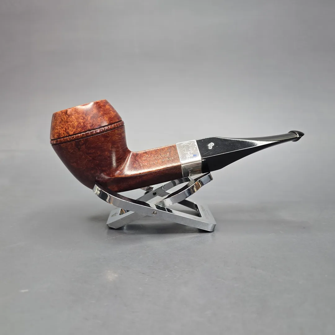 Peterson (1989) Sherlock Holmes Baker Street Smooth Bulldog with Silver (Unsmoked Estate) - Image 2