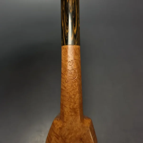 Papa Bear's Pipes by Tim Beaumont Smooth Paneled Volcano Handmade Briar Pipe, New - Image 9