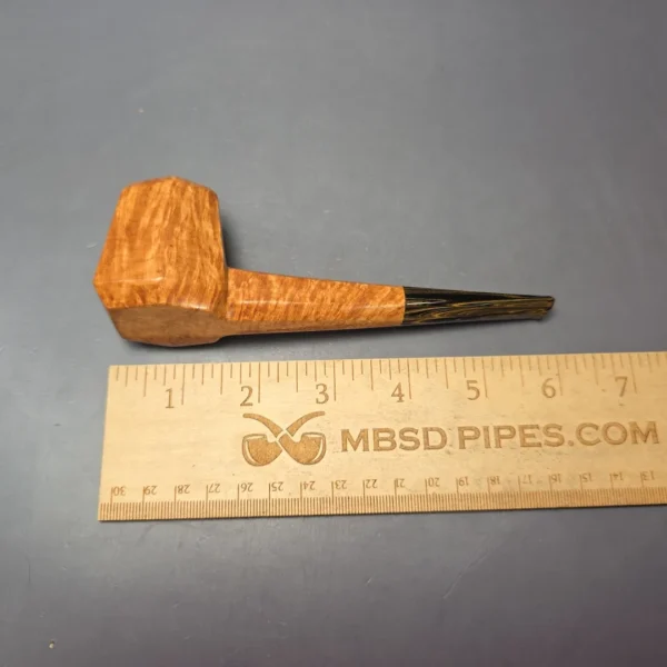 Papa Bear's Pipes by Tim Beaumont Smooth Paneled Volcano Handmade Briar Pipe, New - Image 10