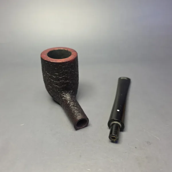 Dunhill 2019 Shell Briar Collector HT Partially Sandblasted Estate Briar Pipe, English Estates - Image 11