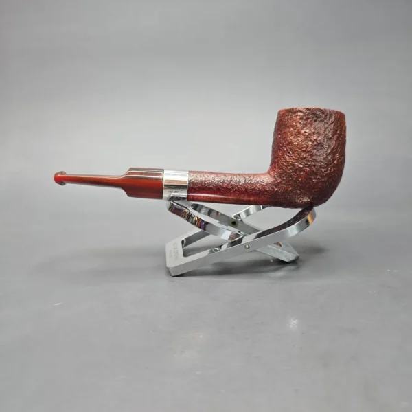 Peterson Irish Harp 53 Sandblasted Lovat w/ Silver Briar Pipe, New - Image 4