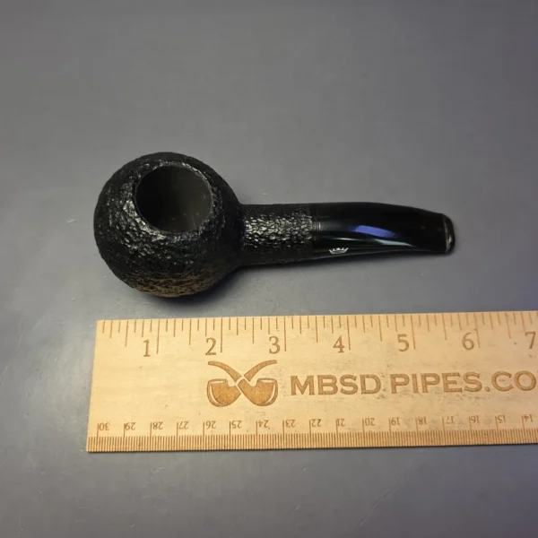 Savinelli Baronet Bruyere 320 EX Rusticated Author Estate Briar Pipe, Unsmoked - Image 8