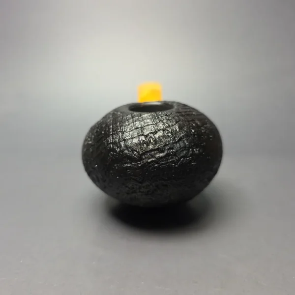 Buckeye Hand Made Sandblasted Asymmetric Tomato Briar Pipe, New - Image 3