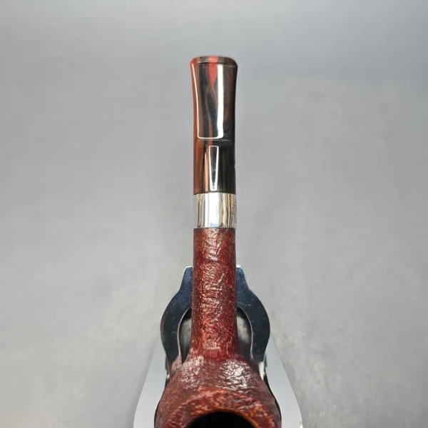 Peterson Irish Harp 53 Sandblasted Lovat w/ Silver Briar Pipe, New - Image 7