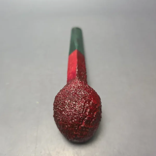 Ashton Brindle XX Sandblasted Diamond Shank Brandy Handmade Briar Pipe, New - Image 10
