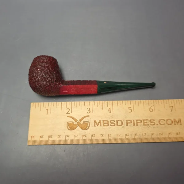 Ashton Brindle XX Sandblasted Diamond Shank Brandy Handmade Briar Pipe, New - Image 12