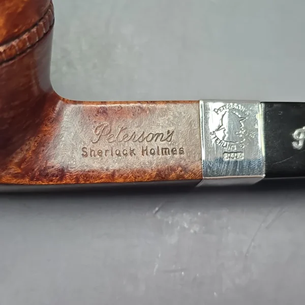 Peterson (1989) Sherlock Holmes Baker Street Smooth Bulldog with Silver (Unsmoked Estate) - Image 10