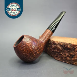 Svendborg 302 Sandblasted Apple Rhodesian Estate Briar Pipe, Unsmoked
