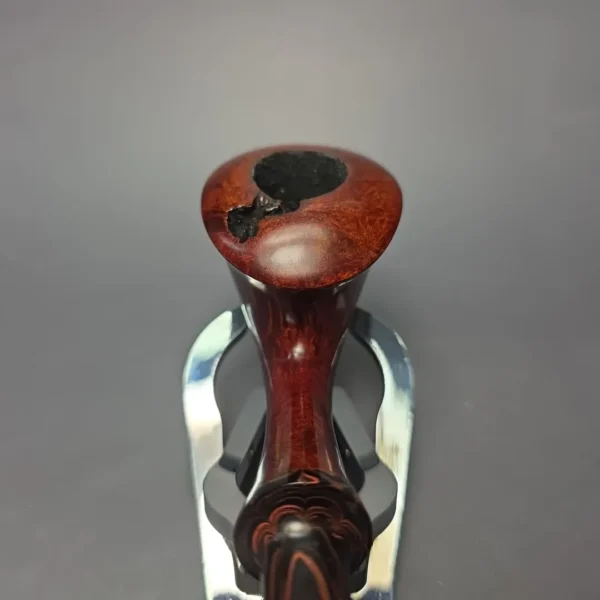 Papa Bear's Pipes by Tim Beaumont Smooth Asymmetric Dublin Handmade Briar Pipe, New - Image 6