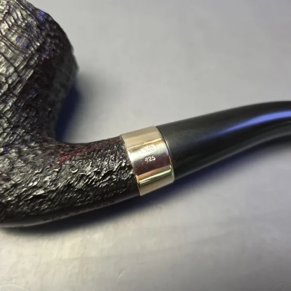 James Barber (Ferndown) Chevin 4 Star Sandblasted Dublin w/ Freehand Estate Briar Pipe, English Estates - Image 8