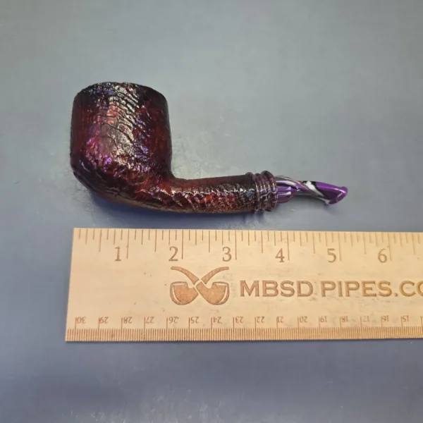 Neerup Classic Contrast Sandblasted Pot Estate Briar Pipe, Danish Estates - Image 11