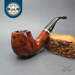 Peterson Kinsale XL16 Smooth Bent Billiard Estate Briar Pipe, Unsmoked