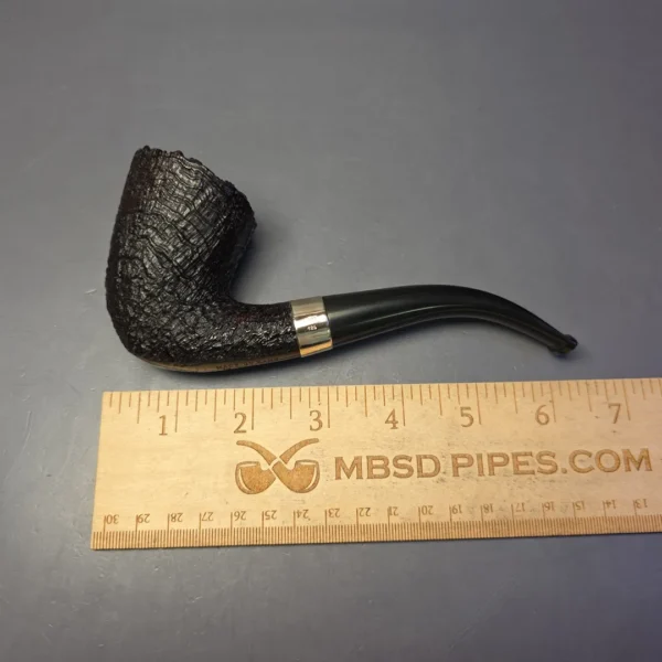 James Barber (Ferndown) Chevin 4 Star Sandblasted Dublin w/ Freehand Estate Briar Pipe, English Estates - Image 10
