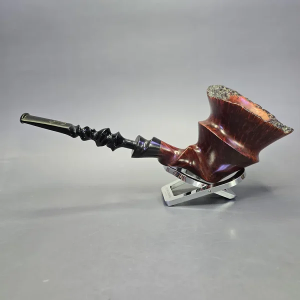 Preben Holm Private Collection 101 Smooth Freehand Estate Briar Pipe, Danish Estates - Image 4