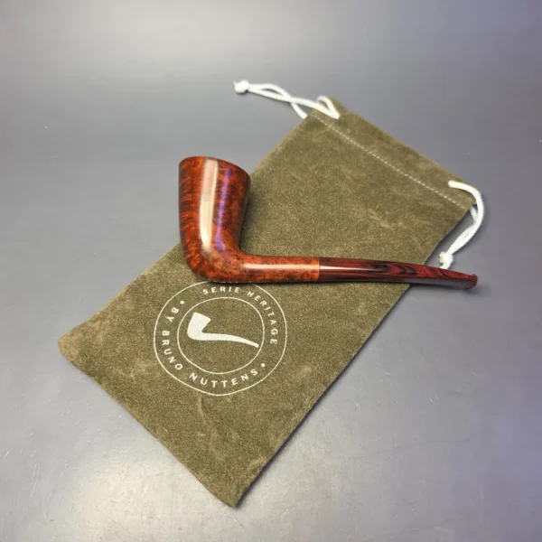 Bruno Nuttens Heritage H3 Smooth Dublin w/ Cumberland Briar Pipe, New - Image 13