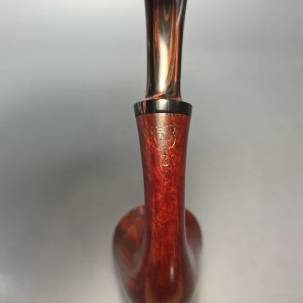 Papa Bear's Pipes by Tim Beaumont Smooth Asymmetric Dublin Handmade Briar Pipe, New - Image 10