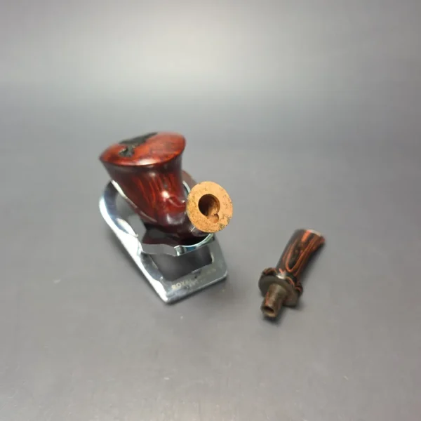 Papa Bear's Pipes by Tim Beaumont Smooth Asymmetric Dublin Handmade Briar Pipe, New - Image 13