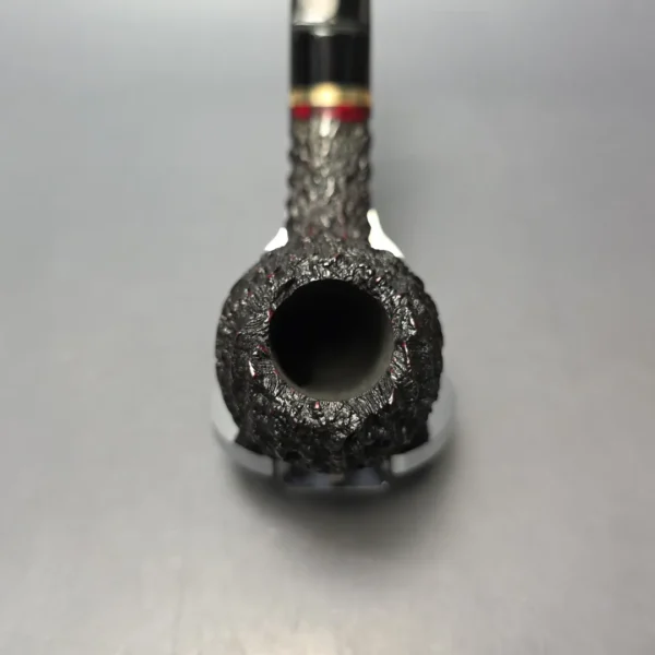 Tom Eltang & Hans Former Nielsen Pipes & Tobaccos Magazine 2004 Pipe of the Year Rusticated Egg Estate Briar Pipe, Unsmoked - Image 7