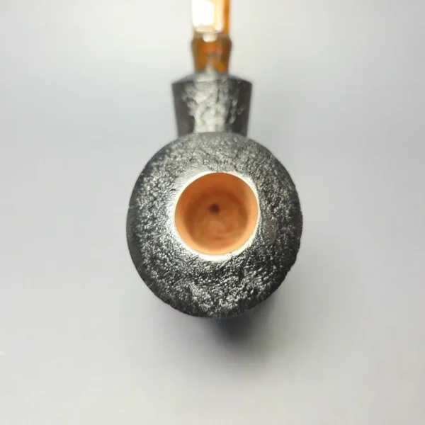 Buckeye Hand Made Sandblasted Scooping Dublin Briar Pipe, New - Image 10