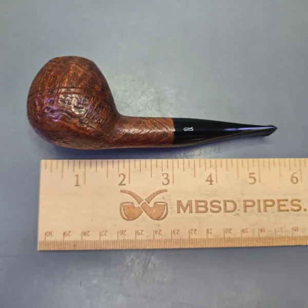 Svendborg 302 Sandblasted Apple Rhodesian Estate Briar Pipe, Unsmoked - Image 11
