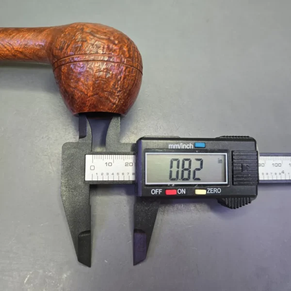 Svendborg 302 Sandblasted Apple Rhodesian Estate Briar Pipe, Unsmoked - Image 12