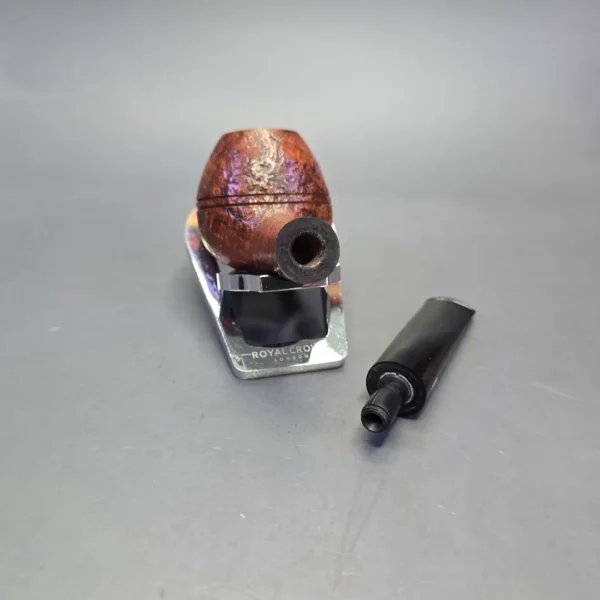 Svendborg 302 Sandblasted Apple Rhodesian Estate Briar Pipe, Unsmoked - Image 13