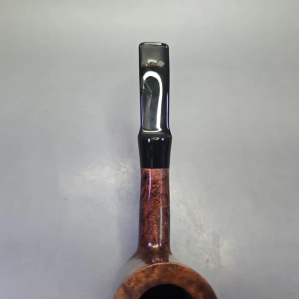 Johs Smooth XXL Cherrywood Sitter Estate Briar Pipe, Unsmoked - Image 7