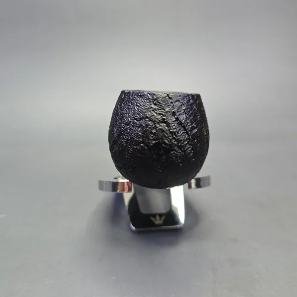 MBSD Briars by Piero Vitale Black Sandblasted Author w/ Boxwood, Briar Pipe, New - Image 3